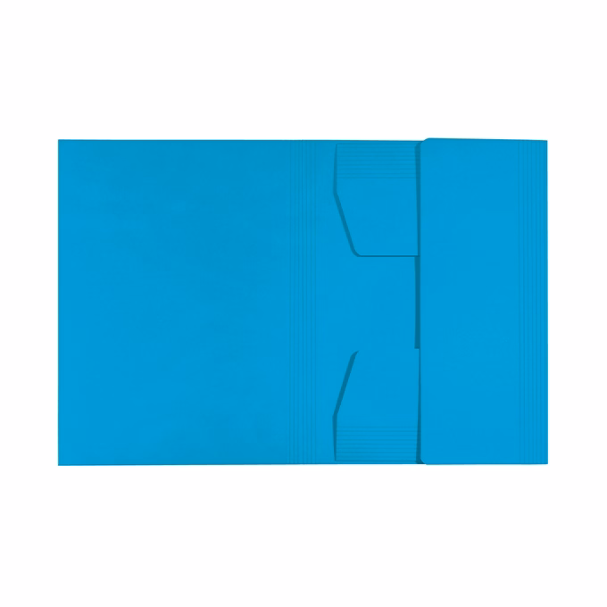 Iratgyűjtő LEITZ Recycle  A/4 3 pólyás karton kék