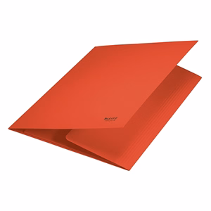 Iratgyűjtő LEITZ Recycle  A/4 3 pólyás karton piros