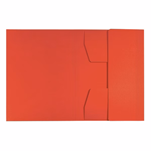 Iratgyűjtő LEITZ Recycle  A/4 3 pólyás karton piros