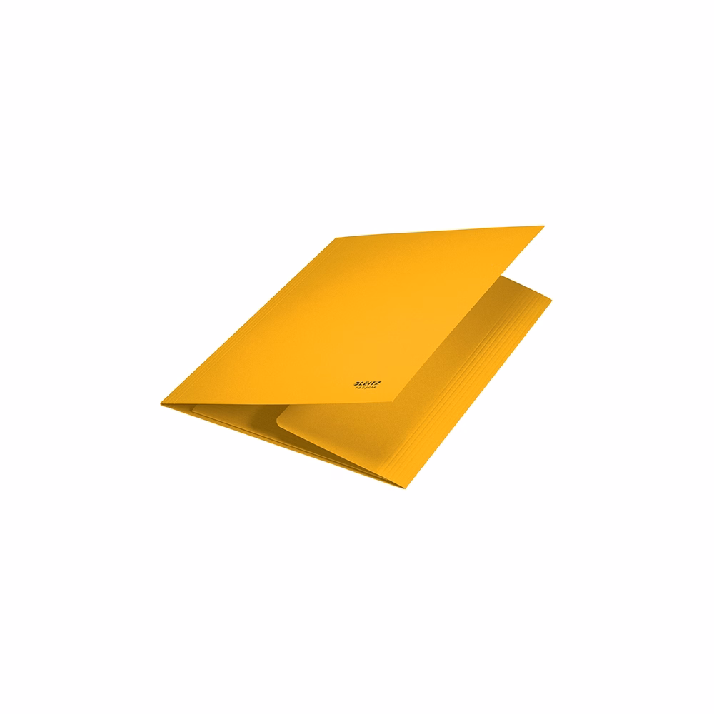 Iratgyűjtő LEITZ Recycle  A/4 3 pólyás karton sárga