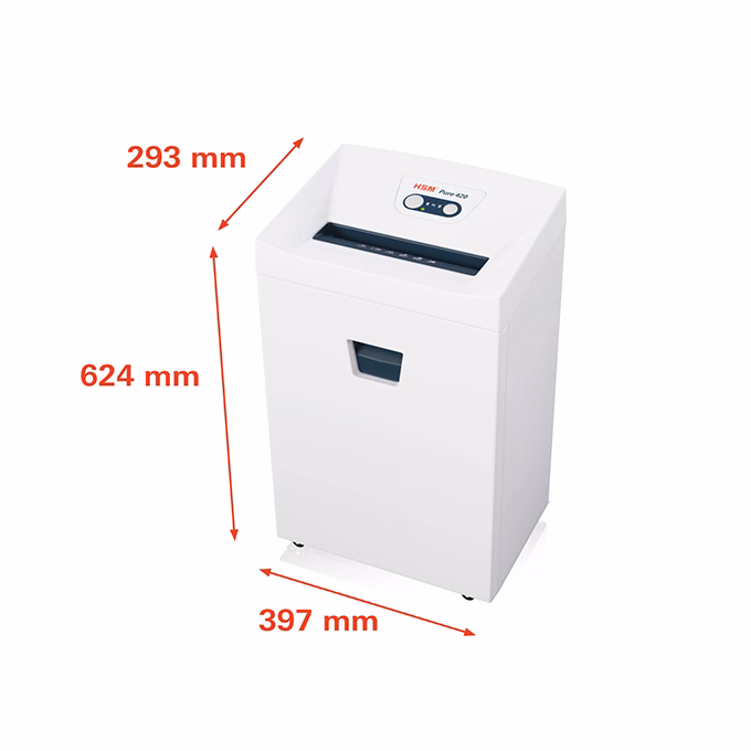 Iratmegsemmisítő HSM Pure 420 konfetti 11 lap