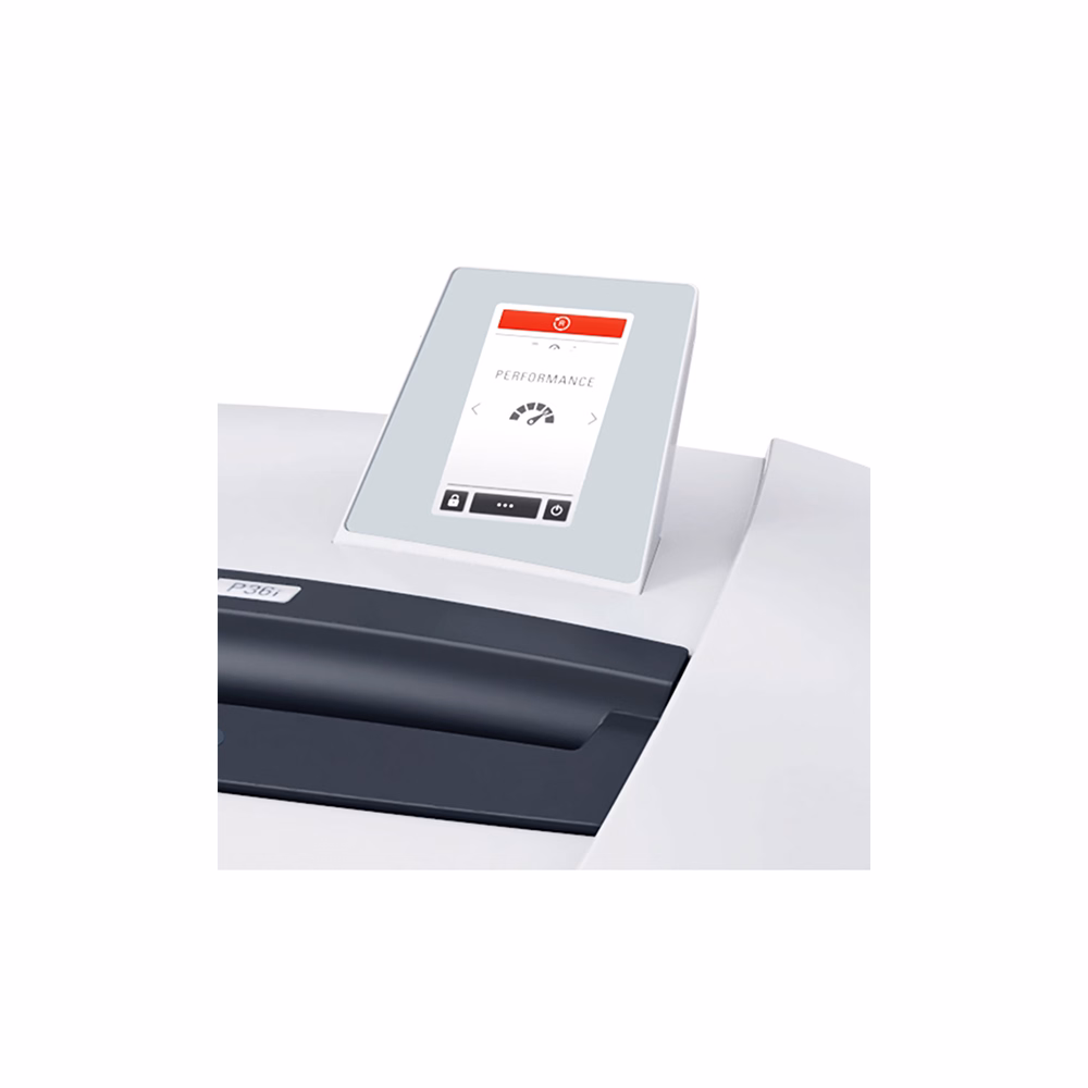 Iratmegsemmisítő HSM Securio P36i konfetti 13 lap fém érzékelő