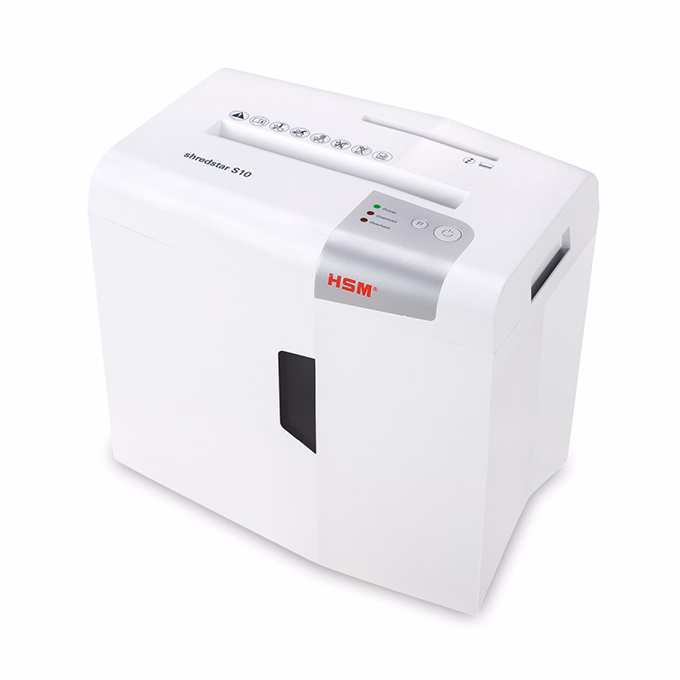 Iratmegsemmisítő HSM Shredstar S10 csík 10 lap Iratmegsemmisítő HSM Shredstar S10 csík 10 lap