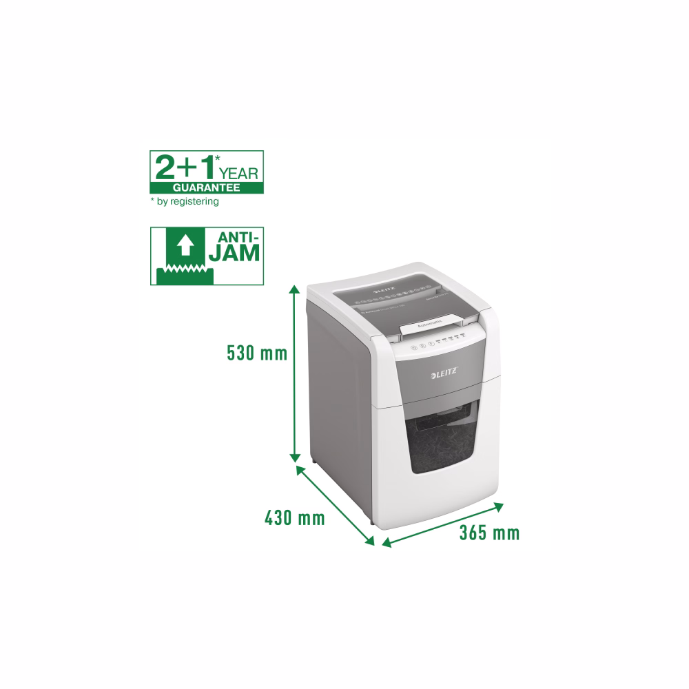 Iratmegsemmisítő LEITZ IQ Autofeed smallOffice 100 P5 Pro mikrokonfetti 6 lap