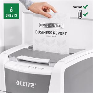 Iratmegsemmisítő LEITZ IQ Autofeed smallOffice 150 P5 Pro mikrokonfetti 6 lap