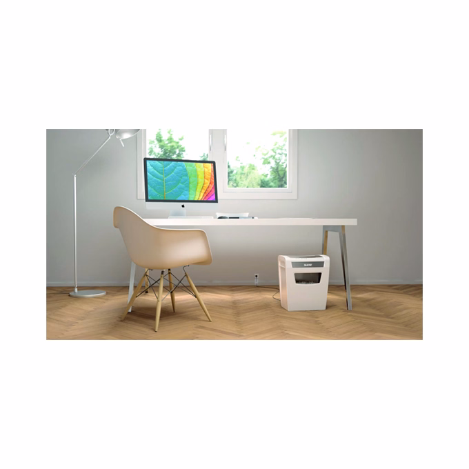 Iratmegsemmisítő LEITZ IQ Home Office konfetti P4 10 lap fehér Iratmegsemmisítő LEITZ IQ Home Office konfetti P4 10 lap fehér