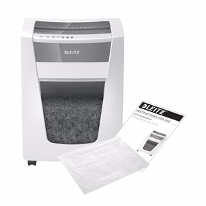 Iratmegsemmisítő LEITZ IQ Office Pro mikrokonfetti P5+ 5 lap fehér