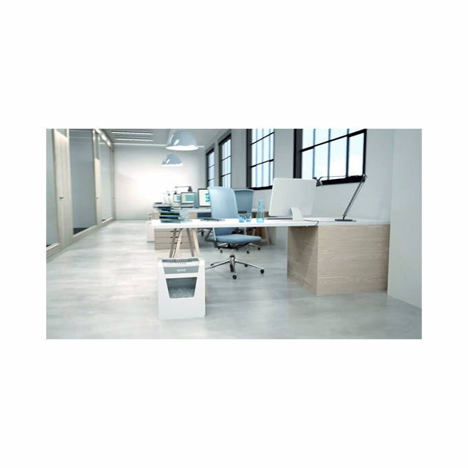 Iratmegsemmisítő LEITZ IQ Office konfetti P4 15 lap fehér Iratmegsemmisítő LEITZ IQ Office konfetti P4 15 lap fehér