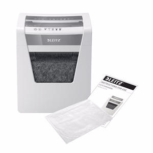 Iratmegsemmisítő LEITZ IQ Office mikrokonfetti P5 10 lap fehér Iratmegsemmisítő LEITZ IQ Office mikrokonfetti P5 10 lap fehér