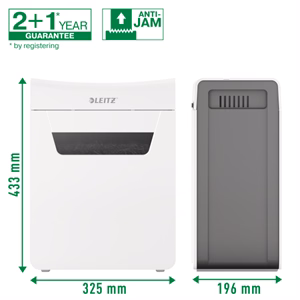 Iratmegsemmisítő LEITZ IQ Protect Premium 4M mikrokonfetti 4 lap Iratmegsemmisítő LEITZ IQ Protect Premium 4M mikrokonfetti 4 lap
