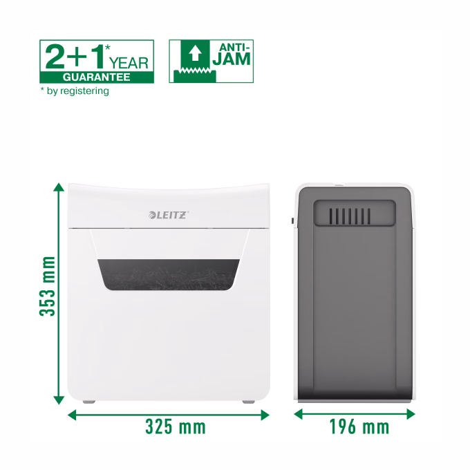 Iratmegsemmisítő LEITZ IQ Protect Premium 6X konfetti 6 lap Iratmegsemmisítő LEITZ IQ Protect Premium 6X konfetti 6 lap