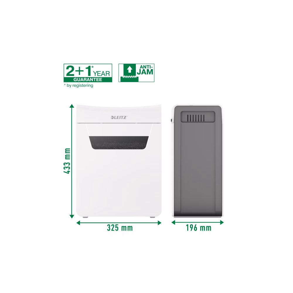 Iratmegsemmisítő LEITZ IQ Protect Premium 8X konfetti 8 lap