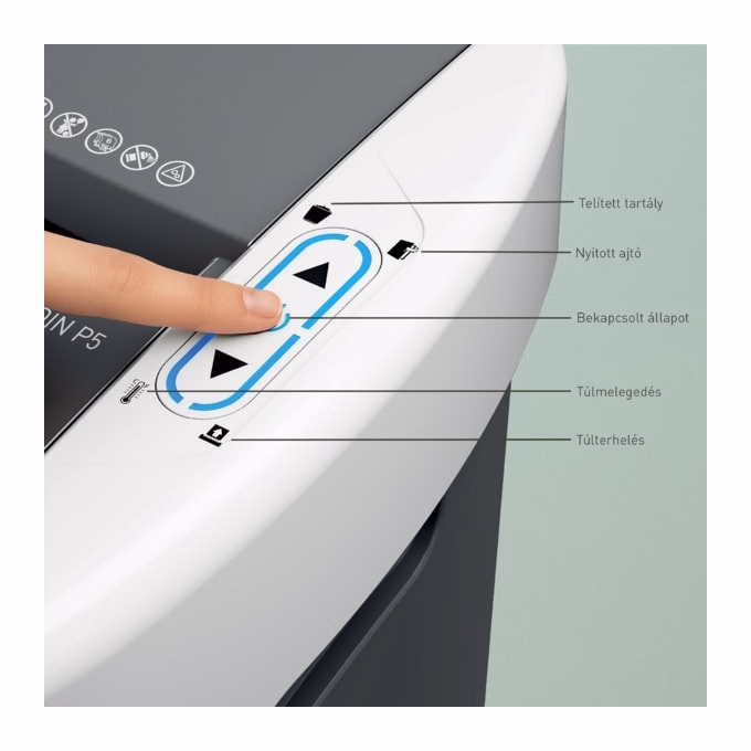 Iratmegsemmisítő LEITZ IQ OptiMax Autofeed Home Office P4 150 lap