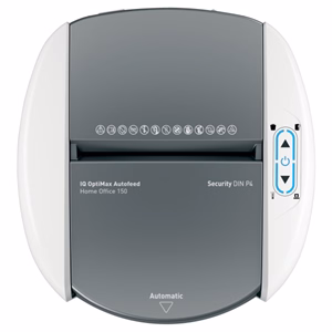Iratmegsemmisítő LEITZ IQ OptiMax Autofeed Home Office P4 150 lap