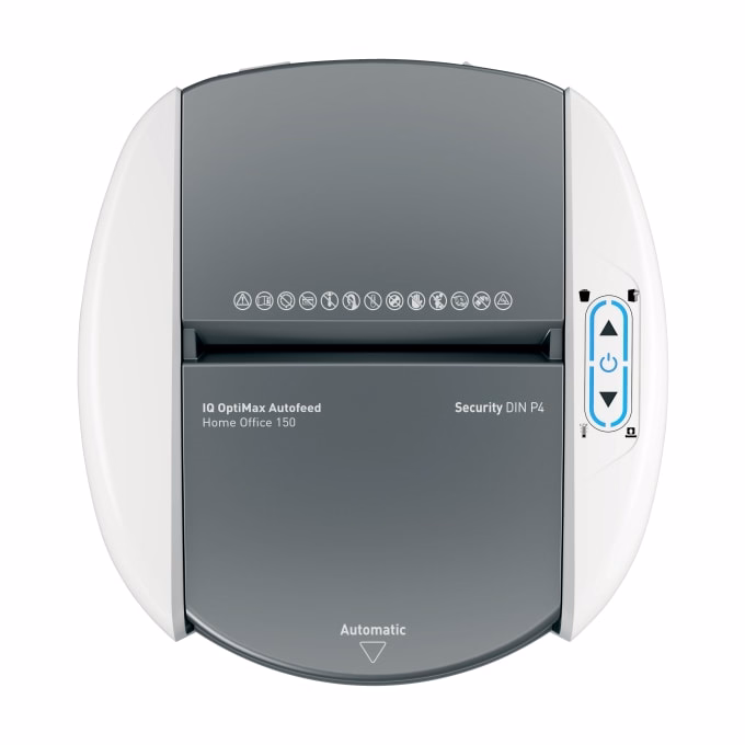 Iratmegsemmisítő LEITZ IQ OptiMax Autofeed Home Office P4 150 lap