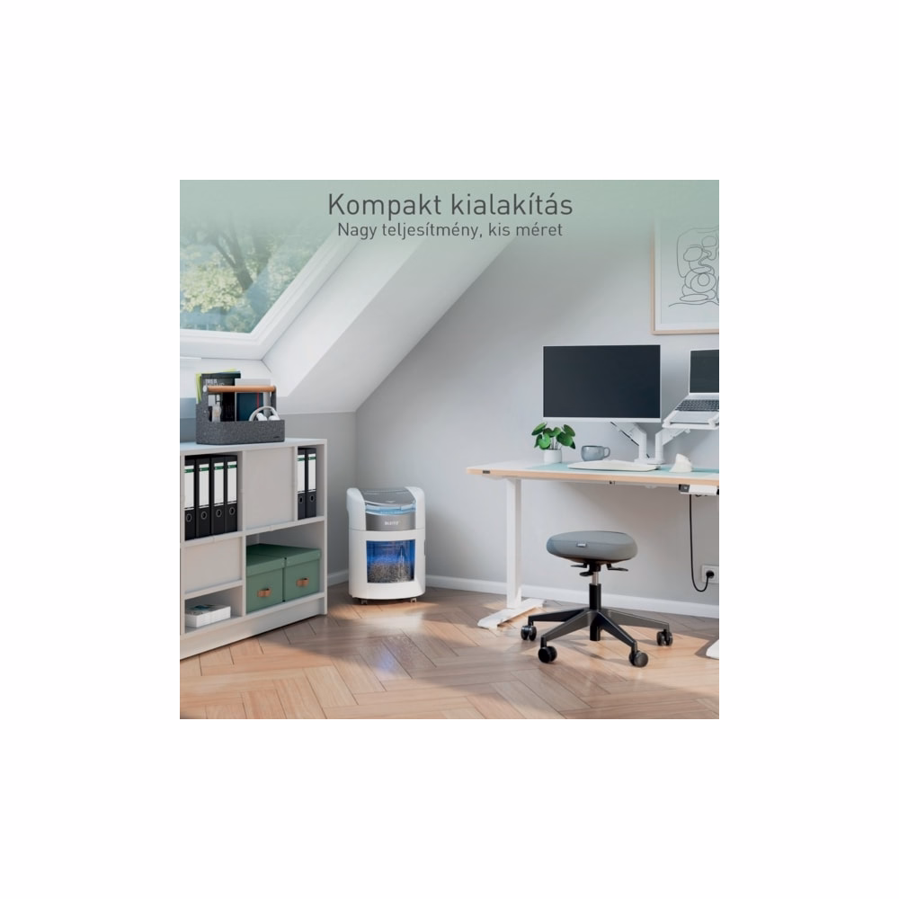 Iratmegsemmisítő LEITZ IQ OptiMax Autofeed Home Office P5 150 lap