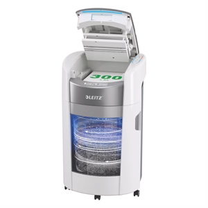 Iratmegsemmisítő LEITZ IQ OptiMax Autofeed Office P4 300 lap