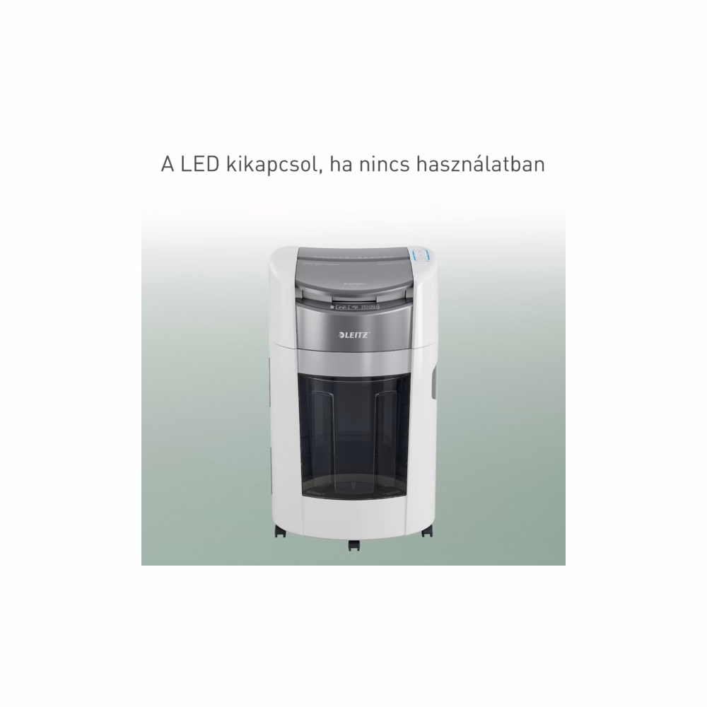 Iratmegsemmisítő LEITZ IQ OptiMax Autofeed Office P4 300 lap