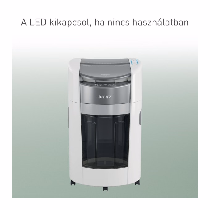 Iratmegsemmisítő LEITZ IQ OptiMax Autofeed Office P4 300 lap