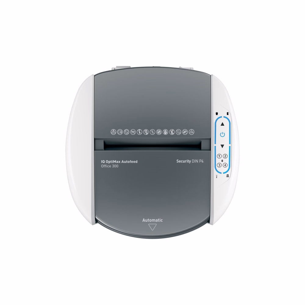 Iratmegsemmisítő LEITZ IQ OptiMax Autofeed Office P4 300 lap