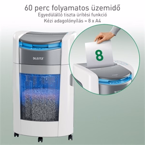 Iratmegsemmisítő LEITZ IQ OptiMax Autofeed Office P5 300 lap