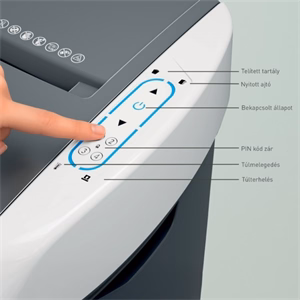 Iratmegsemmisítő LEITZ IQ OptiMax Autofeed Office Pro P4 600 lap