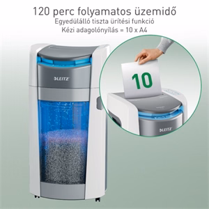 Iratmegsemmisítő LEITZ IQ OptiMax Autofeed Office Pro P5 600 lap