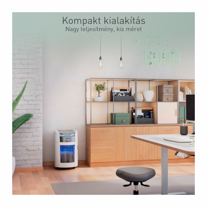 Iratmegsemmisítő LEITZ IQ OptiMax Autofeed SmallOffice P4 200 lap