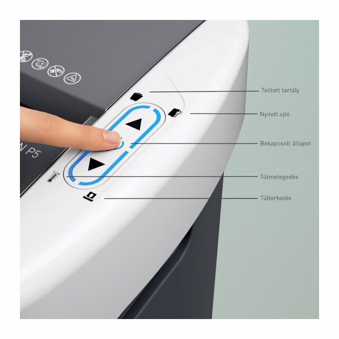 Iratmegsemmisítő LEITZ IQ OptiMax Autofeed SmallOffice P4 200 lap