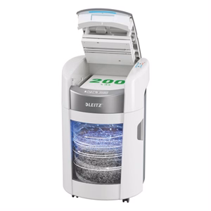 Iratmegsemmisítő LEITZ IQ OptiMax Autofeed SmallOffice P5 200 lap