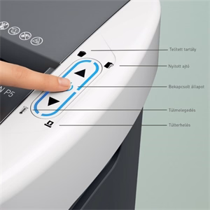 Iratmegsemmisítő LEITZ IQ OptiMax Autofeed SmallOffice P5 200 lap
