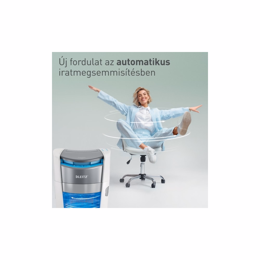 Iratmegsemmisítő LEITZ IQ OptiMax Autofeed SmallOffice P5 200 lap