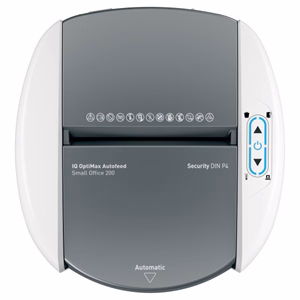Iratmegsemmisítő LEITZ IQ OptiMax Autofeed SmallOffice P5 200 lap