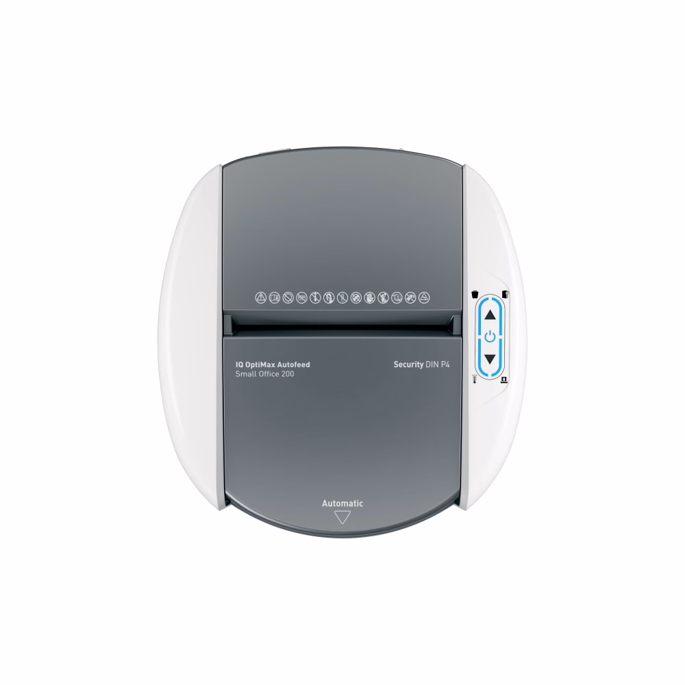 Iratmegsemmisítő LEITZ IQ OptiMax Autofeed SmallOffice P5 200 lap