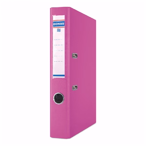 Iratrendező DONAU Szivárvány A/4 50 mm PP/karton rózsaszín