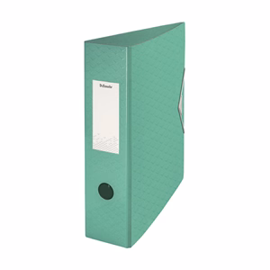 Iratrendező ESSELTE Colour Breeze Active A/4 75 mm gumis záródás zöld