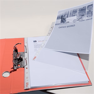 Iratrendező ESSELTE Colour Breeze Standard A/4 75 mm élvédős korall