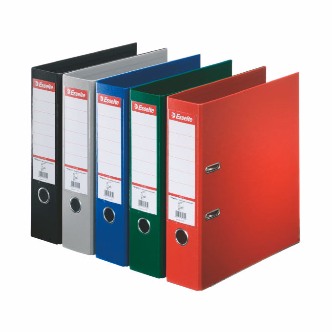 Iratrendező ESSELTE Jumbo Plus Vivida A/4 80 mm fekete