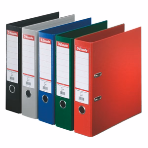 Iratrendező ESSELTE Jumbo Plus Vivida A/4 80 mm szürke