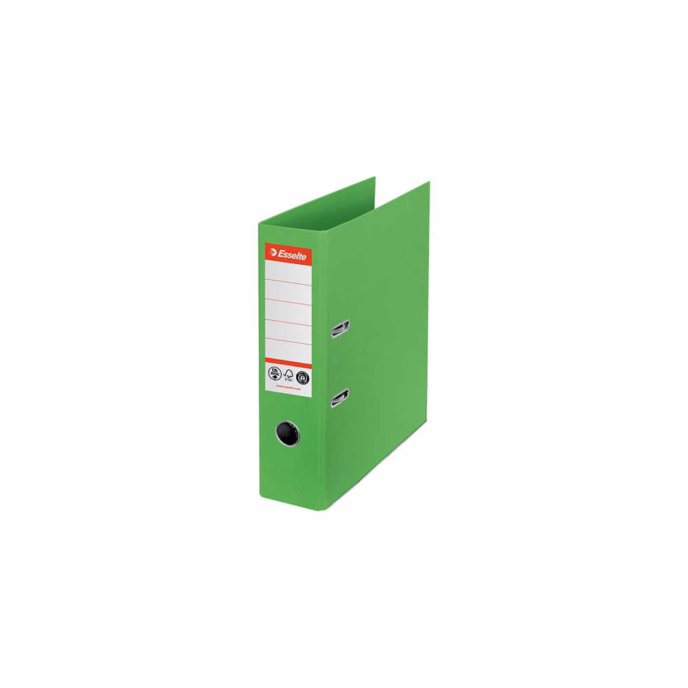 Iratrendező ESSELTE No.1 A/4 75 mm CO2 semleges környezetbarát zöld