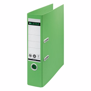 Iratrendező LEITZ Recycle A/4 80 mm 180° zöld