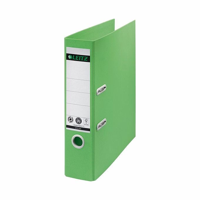 Iratrendező LEITZ Recycle A/4 80 mm 180° zöld
