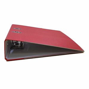 Iratrendező OPTIMA A/4 75 mm élvédő sínnel piros