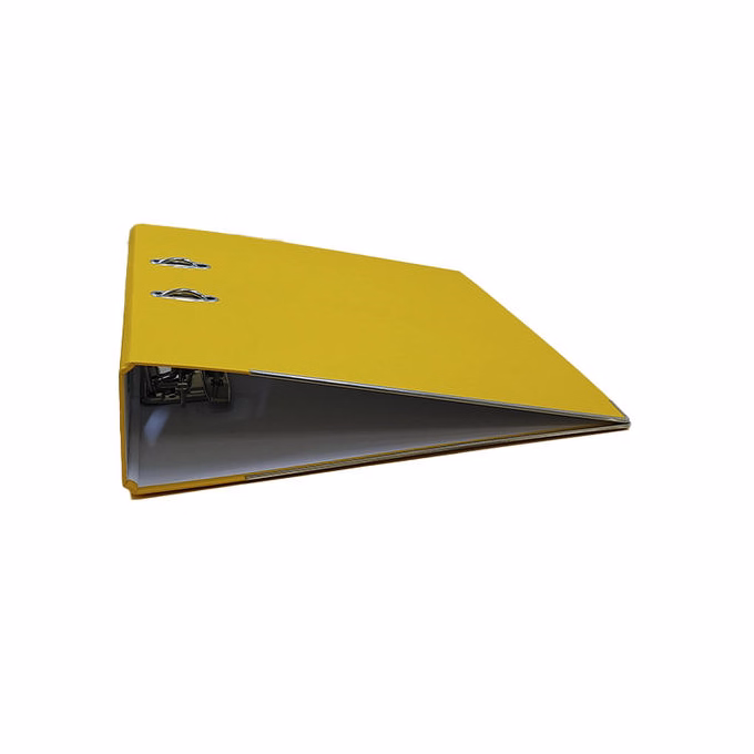 Iratrendező OPTIMA A/4 75 mm élvédő sínnel sárga