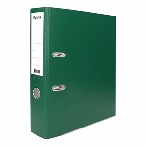 Iratrendező OPTIMA A/4 75 mm élvédő sínnel zöld