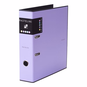 Iratrendező PASTELINI A/4 70 mm lila