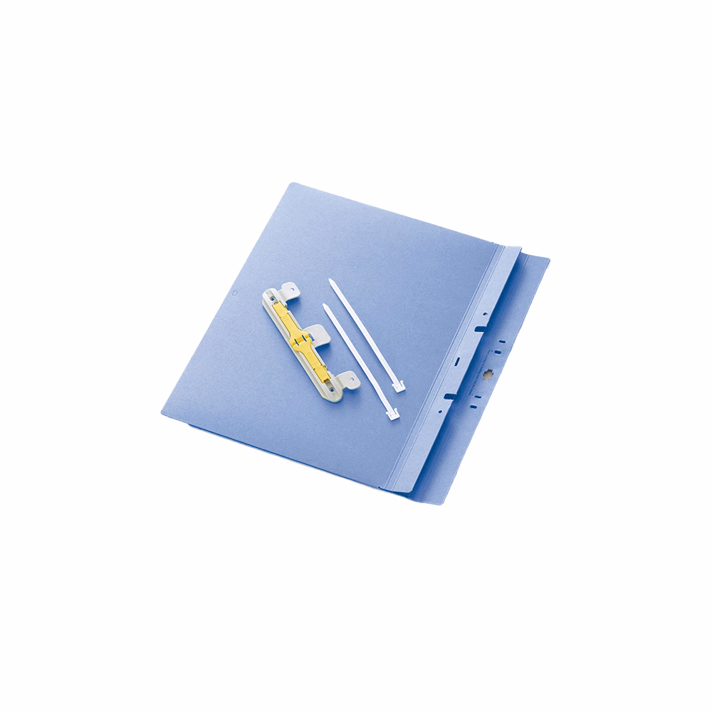 Iratrendező PLUS Zero Max A/4 bővíthető 18-118 mm kék