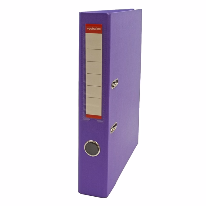 Iratrendező VECTRALINE A/4 50 mm élvédő sínnel lila