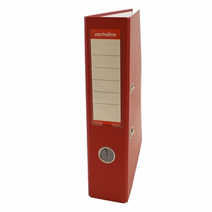 Iratrendező VECTRALINE A/4 75 mm élvédő sínnel bordó