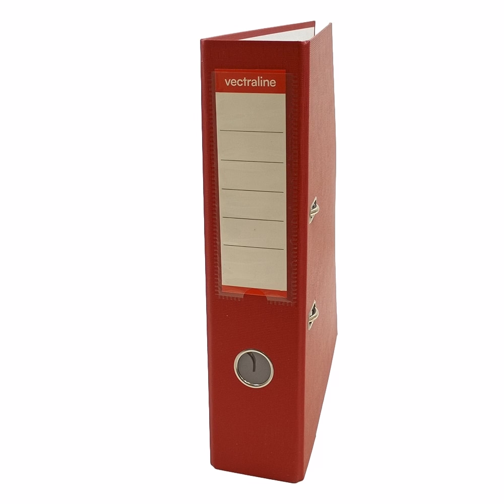 Iratrendező VECTRALINE A/4 75 mm élvédő sínnel bordó